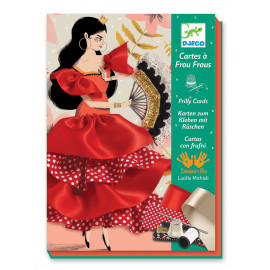 cartes à frou-frous - Flamenco