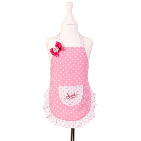 tablier à pois Suzy (4-7 ans) tablier à pois Suzy (4-7 ans)