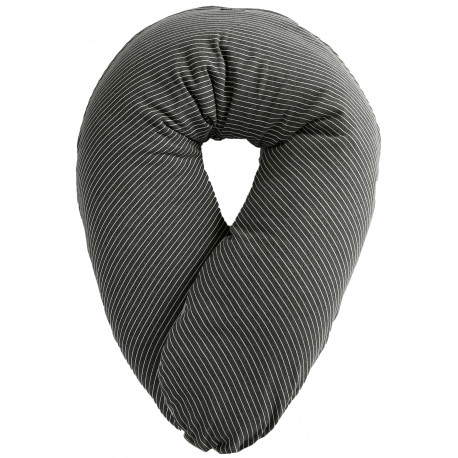 housse pour coussin d'allaitement - La LÃnea anthracite housse pour coussin d'allaitement - La LÃnea anthracite