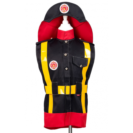 chouette déguisement de pompier 4-6ans chouette déguisement de pompier 4-6ans