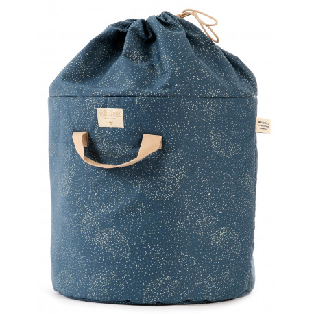 bamboo small sac de rangement gold bubble-night blue bamboo small sac de rangement gold bubble-night blue