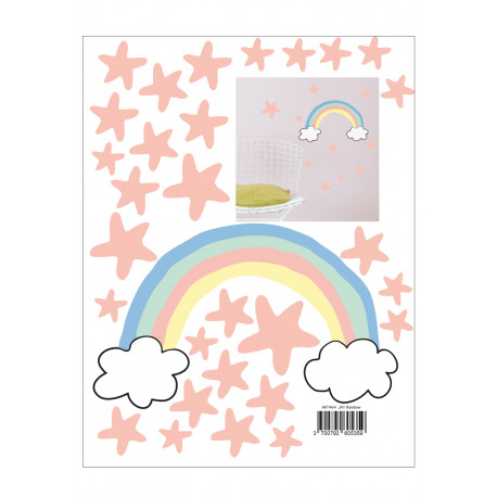Sticker just a touch RAINBOW