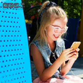 Lunettes enfant pour écran CraZyg-Zag SCREEN BuZZ - Pink