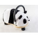 Trotteur Panda Wheely Bug avec housse en peluche amovible petit modèle