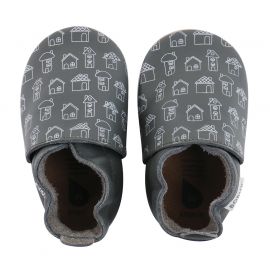 Pantoufle Bebe Chaussures Bebe Foxy Toffee Bobux Chausson Cuir Souple B/éb/é