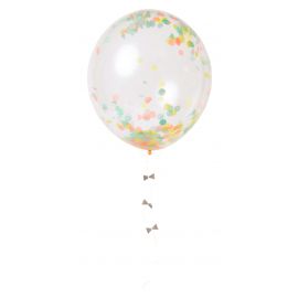 Set de 8 ballons Neon Confetti