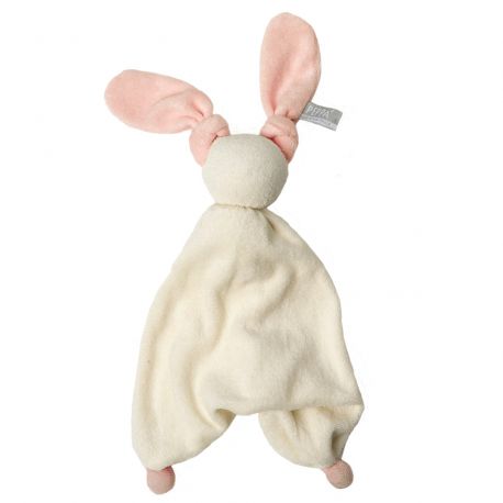 Doudou Floppy éponge - Off white/old rose Doudou Floppy éponge - Off white/old rose