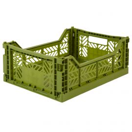 Caisse pliante Olive - medium
