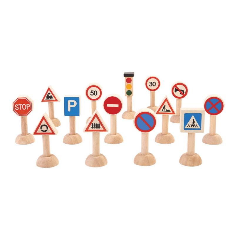 Acheter 5 pièces Mini panneaux de signalisation bloc routier