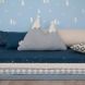 matelas de jeu St Barth gold stella/night blue
