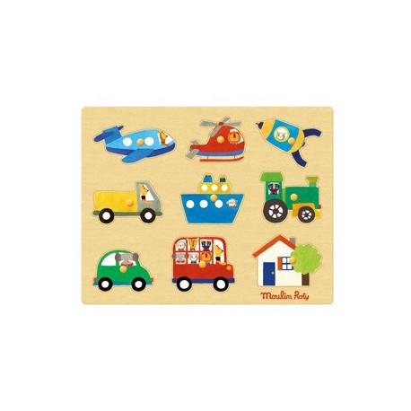 puzzle des transports 'popipop' puzzle des transports 'popipop'
