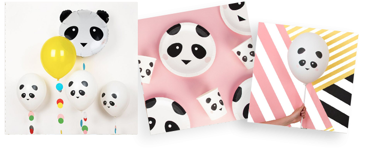 Fête d'anniversaire: Panda