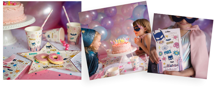 Organiser une Superhero Star Party!