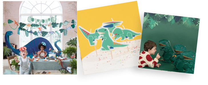 Fête d'anniversaire: Dinosaure
