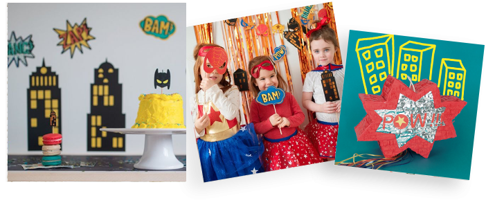 Fête d'anniversaire: Super Héros