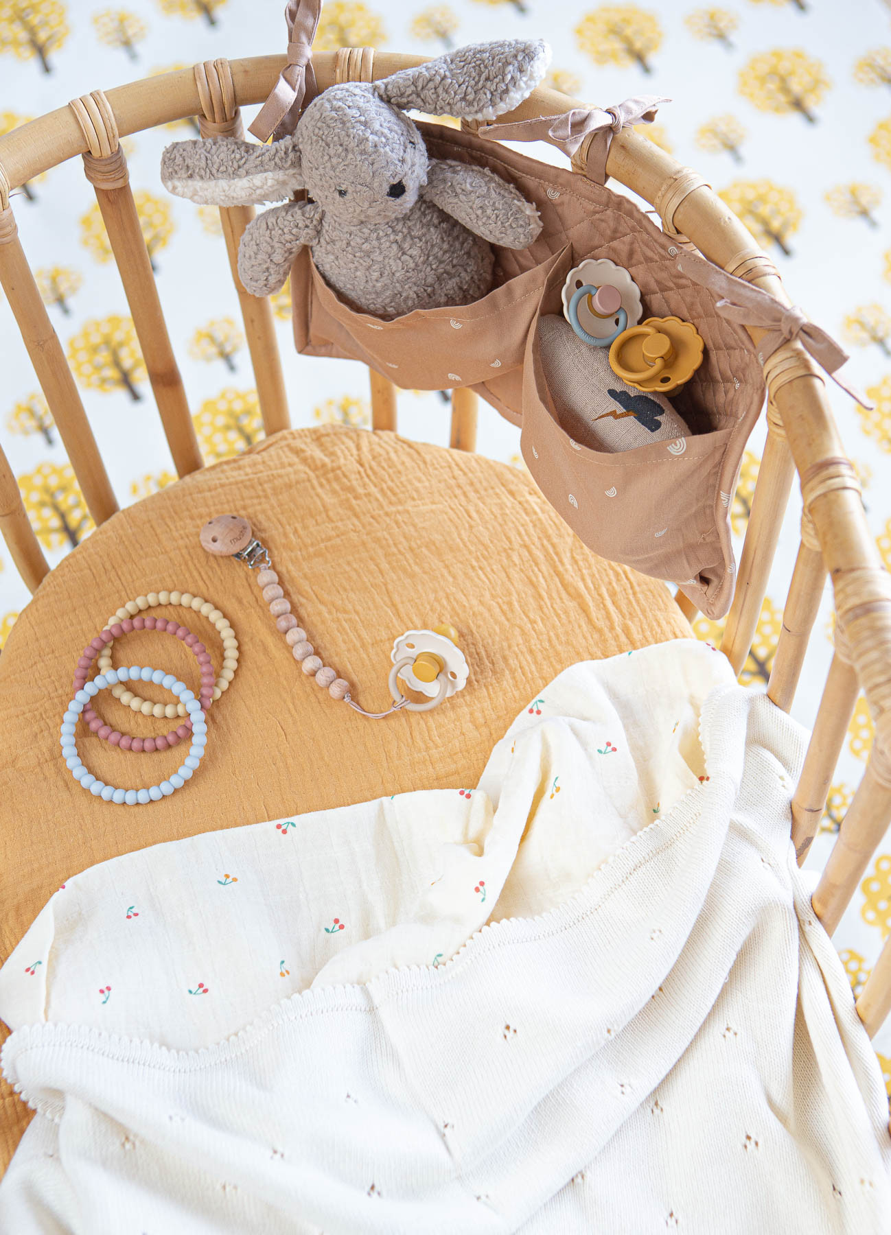 Drap housse bébé cododo blanc 100% coton biologique bonnet 10 cm 50x85