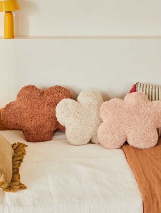 Emorias 1 PCS Oreiller de Enfant Dessins animés Moutons Doux Coussins infantiles Sofa décoratifs lit bébé plaquette 