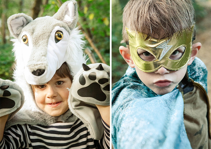halloween tocht de kleine zebra
