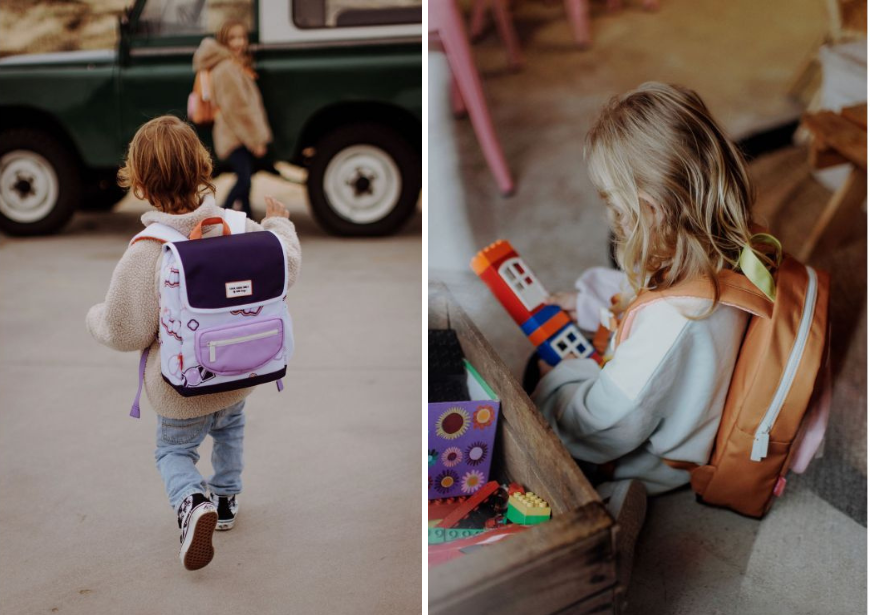 sacs et dos et cartables pour enfants colorés et résistants